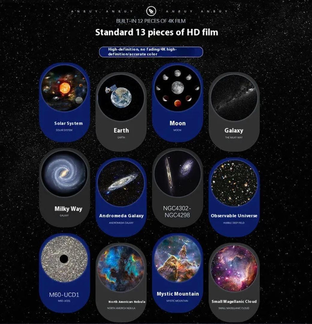 Globe Galaxy Starry Sky Atmosphere Light